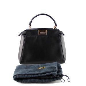 Fendi Peekaboo Leather Black